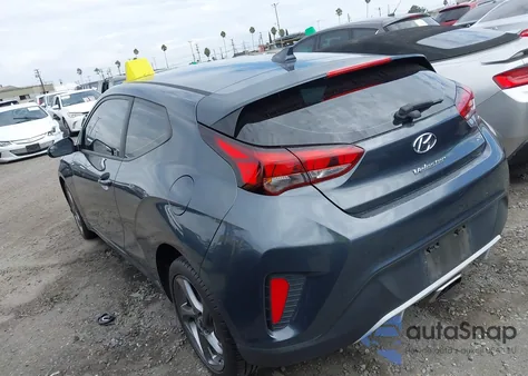 2019 Hyundai Veloster 2.0 from USA, damaged, VIN KMHTG6AFXKU020083